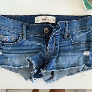 low waisted hollister shorts